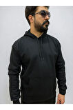 Kapşonlu Erkek Sweatshirt Oversize