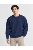 Lacivert Basic Sweatshirt