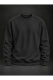 Siyah Basic Sweatshirt