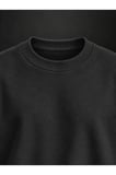 Siyah Basic Sweatshirt