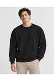 Siyah Basic Sweatshirt