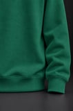 Koyu Yeşil Basic Sweatshirt