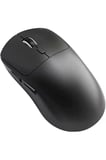 3 Modlu Kablosuz Oyun Mouse Type-C Şarjlı Bluetooth 2.4GHz Dual Mode 6400 DPI Ultra S203 siyah