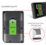 QASUL Büyük Ekran Sup Retro 400 Oyunlu Joystickli Oyun Konsolu Joystick+Tv Bağlantı Kablosu Siyah