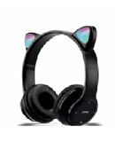 Subzero SW88 Renkli Katlanabilir Bluetooth Kedicik Kulaklık