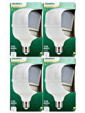 (4 Adet) Sylvania 37W 3000K (Sarı Işık) E27 Duylu (Kalın Duy) Torch Led Ampul