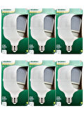 (6 Adet) Sylvania 37W 3000K (Sarı Işık) E27 Duylu (Kalın Duy) Torch Led Ampul