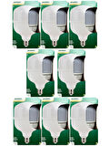 (8 Adet) Sylvania 45W 3000K (Sarı Işık) E27 Duylu (Kalın Duy) Torch Led Ampul 