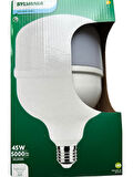 (6 Adet) Sylvania 45W 6500K (Beyaz Işık) E27 Duylu (Kalın Duy) Torch Led Ampul