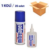 Mitre Apel Hızlı Yapıştırıcı 400 Ml Çok Güçlü - Avantaj Paketi (1 Koli - 25 Adet)