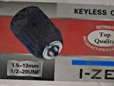MATKAP MANDRENİ ELDEN SIKMALI ( I-ZET ) 1,5 - 13 mm ( 1/16 - 1/2 )