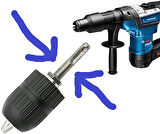 SDS PLUS MANDREN ADAPTÖRÜ 1/2 ( PROTER ) - PNOMATİK MATKAP MANDREN ADAPTÖRÜ