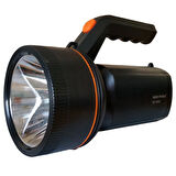 GOLD-POLİCE LED EL FENERİ ŞARJLI 10 W GP-2603 ( 21 cm )-( ÇAP 10.5 cm )