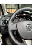 Renault Clio Symbol 2016 Araca Özel Direksiyon Kılıfı Noktalı-düz Model