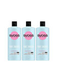 Syoss Pure Smooth Micellar Ağırlaştırmayan Derinlemesine Bakım Şampuan 500ml X 3 Adet