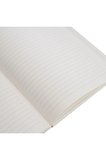 14x20 Cm Çizgili 160 Yaprak Sert Kapak Lastikli Defter Krem Renk 70 Gr Kağıt