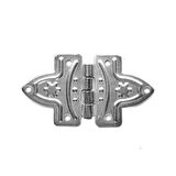 Yonca Menteşe 10 Adet Nikel 17x32 mm Kutu ve Sandık Menteşesi Hobi Maket