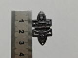 Yonca Menteşe 10 Adet Oksit 17x32 mm Kutu ve Sandık Menteşesi Hobi Maket