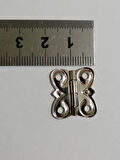 Gonca Menteşe 10 Adet Nikel 20x20 mm Kutu ve Sandık Menteşesi Hobi Maket Küçük Menteşe