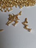 Sunta vidası 3x13 mm 100 adet sarı