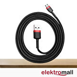 Baseus Şarj Kablosu MICRO USB 2.4A 0.5m