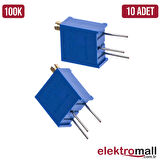 100K 3296Y Trimpot 10 Adet