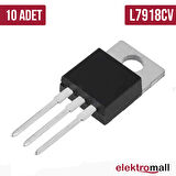 7918 TO-220 -18V 1A REGÜLATÖR - 10 ADET