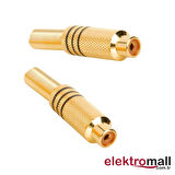 RCA DİŞİ GOLD KONNEKTÖR