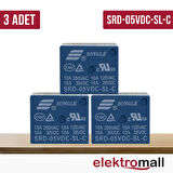SRD-05VDC-SL-C - 5V ROLE 10A 5PİN (3 Adet)