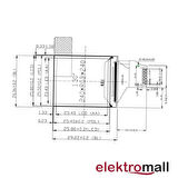1.3 inç 240x240 SPI İletişimli TFT LCD Ekran