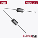 P6KE6.8A DO-15 6.8V 600W TVS DİYOT-5 Adet