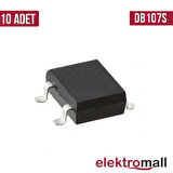 DB107S 4-SMD 1A 1000V KÖPRÜ DİYOT-10 ADET