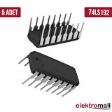 74LS192 DIP-16 ENTEGRE - 5 ADET