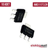 AMS1117 3V3 SOT223 Voltaj Regülatörü - 10 Adet