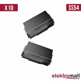 SS54 DO214AC 5A 40V Diyot - 10 Adet