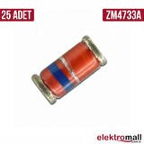 5.1V 1W ZENER DİYOT MELF ( 25 Adet)