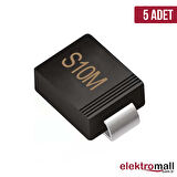 S10M 10A 1000V DO-214AB Diyot - 5 Adet