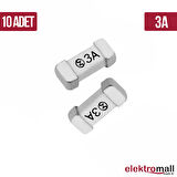 2410 SMD Sigorta 3A 250V - 10 Adet