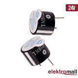 24v 12mm Aktif Buzzer - 1 Adet
