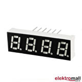 0.39 İNÇ 4 BASAMAKLI KIRMIZI ANOT 7 SEGMENT GÖSTERGE