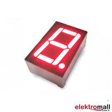 0.28 İNÇ 1 BASAMAKLI KIRMIZI KATOT 7 SEGMENT GÖSTERGE