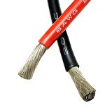 8 AWG SİYAH SİLİKON KAPLI KABLO – 5 METRE