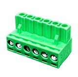 6 Pin 5.08mm Dişi Yeşil Klemens 10 Adet