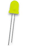 8mm Sarı Diffused Led - 50 Adet