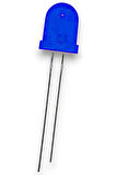 8mm Mavi Diffused Led - 50 Adet