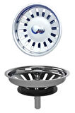 Kromevye Çöpmak Paslanmaz Çelik Sifon Süzgeci 8 Cm Lavabo Evye Süzgeci Lavabo Gider Süzgeci