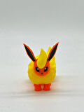 Pokemon Oyuncak, Flareon 5cm ( hediyeli ) Boyasız Renkli Baskı
