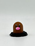 Pokemon Oyuncak, Diglett 5cm ( hediyeli ) Boyasız Renkli Baskı