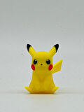 Pokemon Oyuncak, Pikachu 5cm ( hediyeli ) Boyasız Renkli Baskı