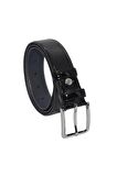 3 Adet x 3.5 Cm. Klasik Suni Deri Desenli Rugan Kemer - 80v